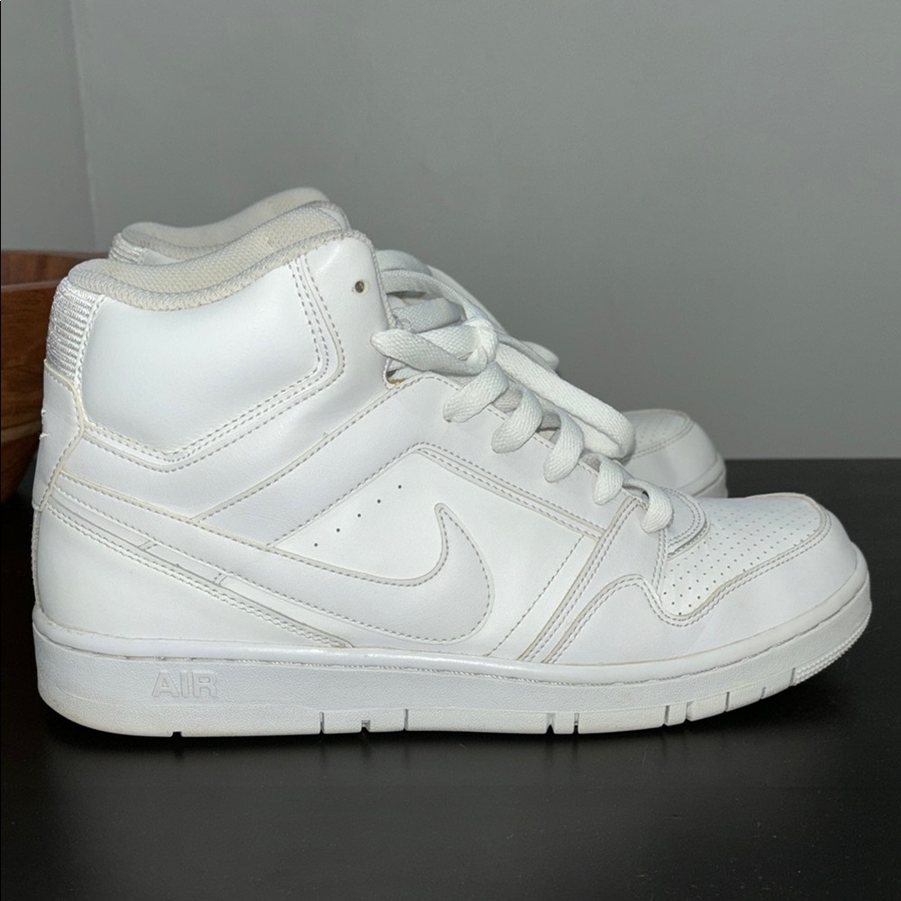 Nike Air White High-Top Sneakers